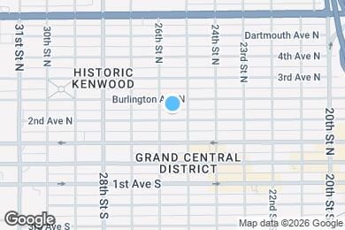 Map image of the property - 2535 2nd Ave N