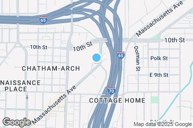 Map image of the property - 888 Massachusetts Ave