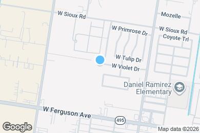 Map image of the property - 1701 W Violet Dr