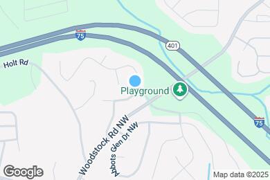 Map image of the property - 203 Woodcreek Way