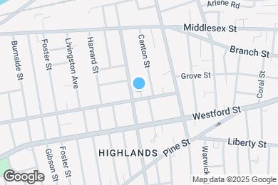 Map image of the property - 148 Stevens St