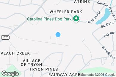 Map image of the property - 1700 Evergreen Ave