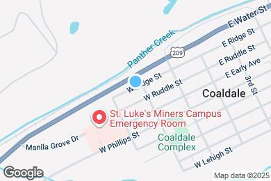 Map image of the property - 216 W Ridge St