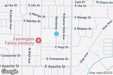 Map image of the property - 780 N Monterey Ave