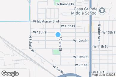 Map image of the property - 602 W 12th St