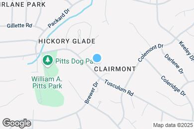 Map image of the property - 463 Claircrest Dr