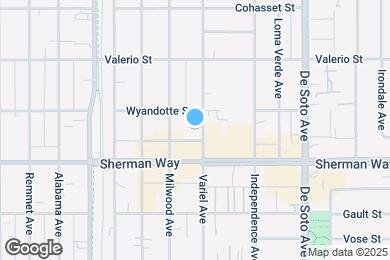 Map image of the property - 7237 Variel Ave