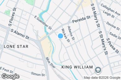 Map image of the property - 506 E Guenther St