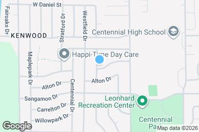 Map image of the property - 1012 Scottsdale Dr