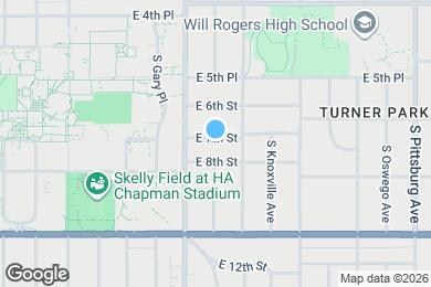Map image of the property - 3328 E 7th St