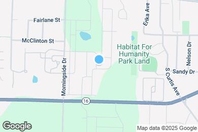 Map image of the property - 1249 S Kingfisher Ln
