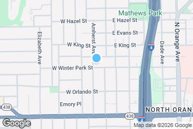 Map image of the property - 17 W Winter Park St