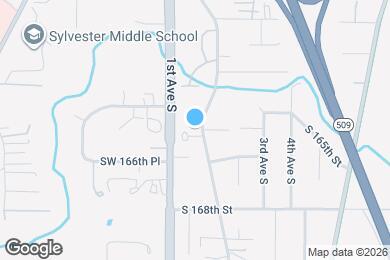 Map image of the property - 16445 Ambaum Blvd S