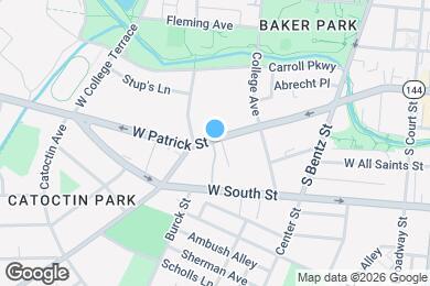 Map image of the property - 344B W Patrick St