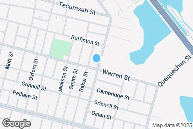 Map image of the property - 1105 Rodman St