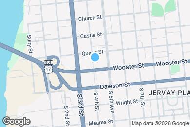 Map image of the property - 717 S 4th St