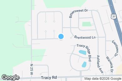 Map image of the property - 153 Hilltop Farms Blvd
