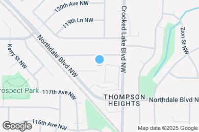 Map image of the property - 2883 117th Ln NW