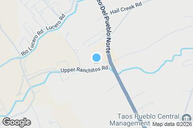 Map image of the property - 114 Upper Ranchitos Rd