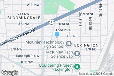 Map image of the property - 53 T St NE