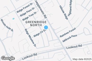 Map image of the property - 14338 Ridge Point Dr