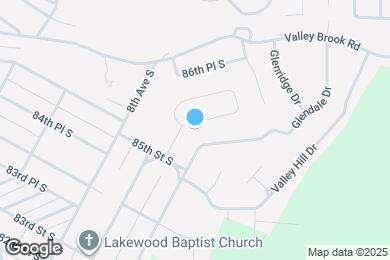 Map image of the property - 8605 9th Ct S