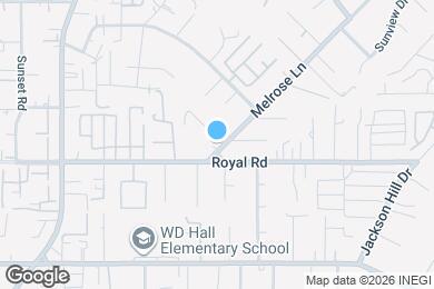 Map image of the property - 8124 Melrose Ln