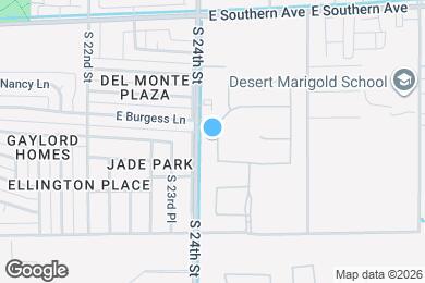 Map image of the property - 6322 S 24th Pl