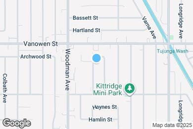 Map image of the property - 6716 Ventura Canyon Ave