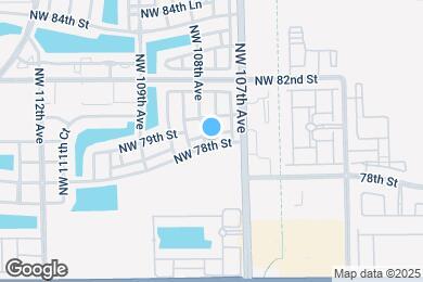 Map image of the property - 10772 NW 78th Ter