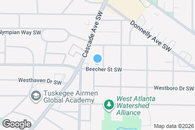 Map image of the property - 1473 Beecher St SW