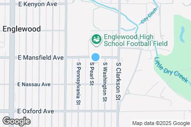 Map image of the property - 3912 S Pearl St