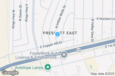 Map image of the property - 2751 N Indian Wells Dr