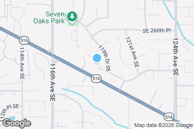 Map image of the property - 11834 SE 263rd Ct