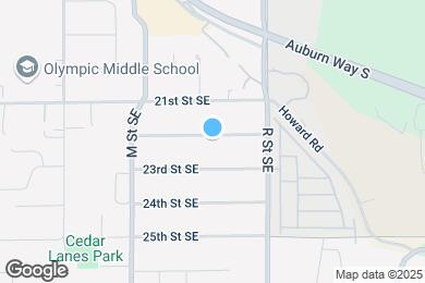 Map image of the property - 1420 22nd St SE