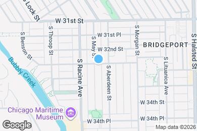 Map image of the property - 3227 S May St