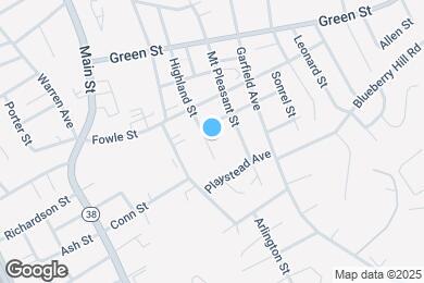 Map image of the property - 32A Highland St