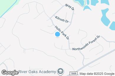 Map image of the property - 1317 Bray Dr