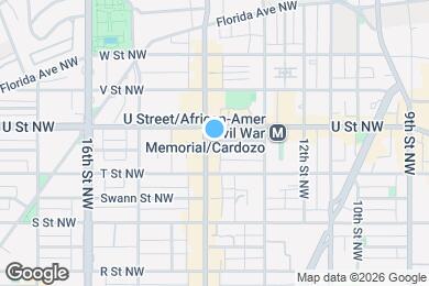 Map image of the property - 1925 14th St NW