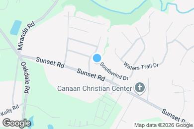 Map image of the property - 1812 Southwind Dr