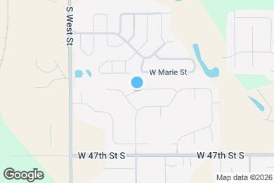 Map image of the property - 3421 W 45th St S