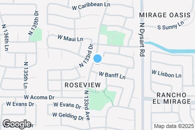 Map image of the property - 13273 W Mauna Loa Ln