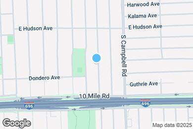 Map image of the property - 1328 McLean Ave