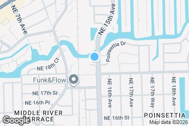 Map image of the property - 1953 NE 15th Ave