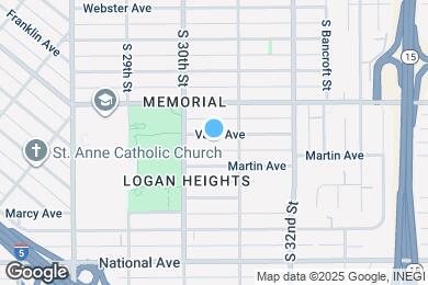 Map image of the property - 3053 Valle Ave