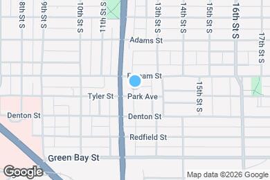 Map image of the property - 1217 Park Ave