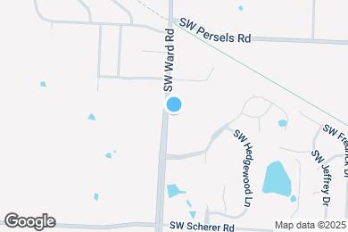 Map image of the property - 1426 SW Winthrop Dr