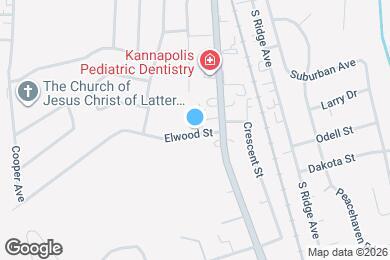 Map image of the property - 106 Elwood St