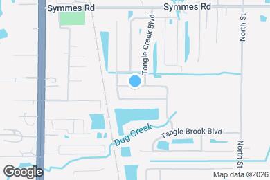Map image of the property - 7315 Tangle Bend Dr