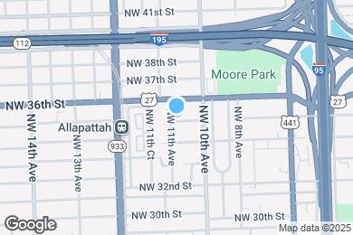 Map image of the property - 3503 NW 11th Ave